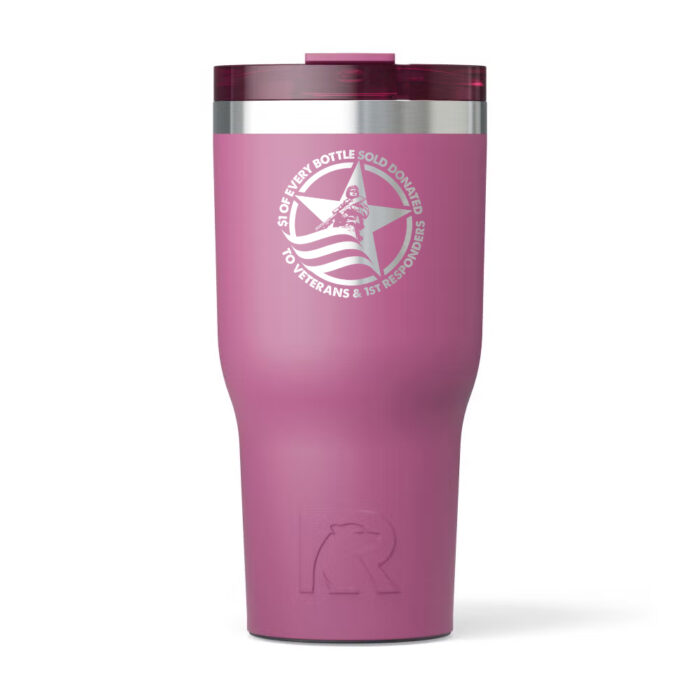 20oz. BGS Engraved RTIC Essential Tumbler (Orchid) - Image 2