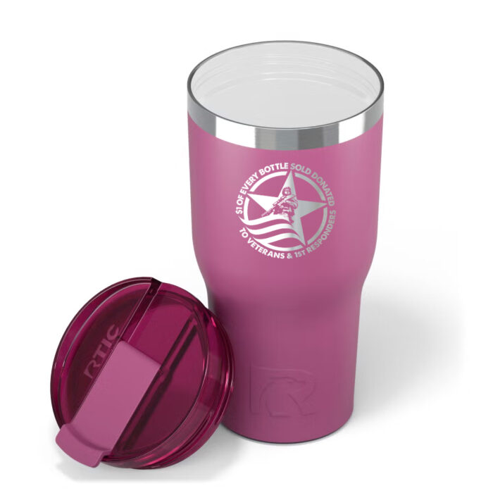 20oz. BGS Engraved RTIC Essential Tumbler (Orchid) - Image 3
